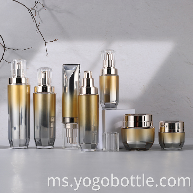 luxury cosmetic bottles and jars